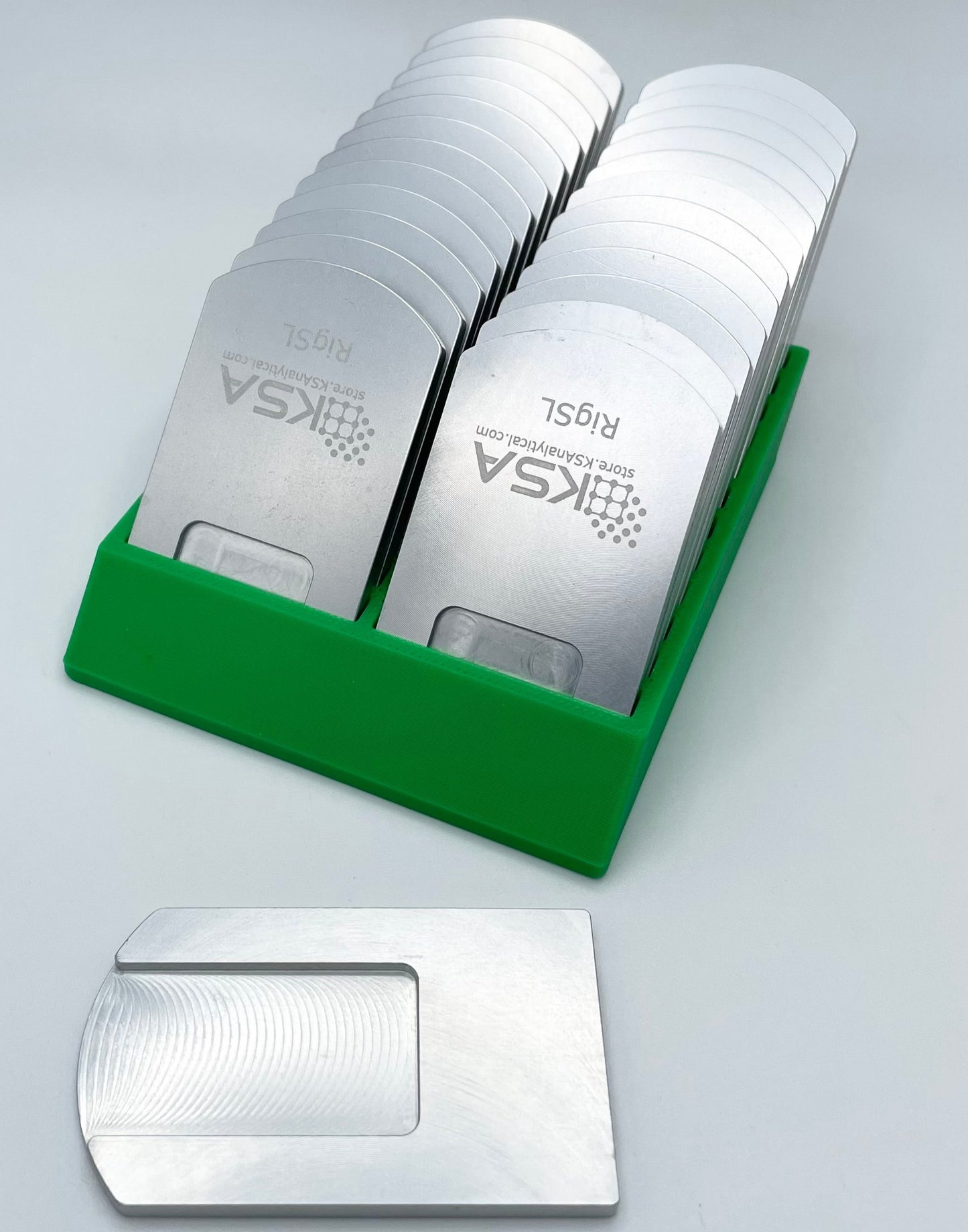 Custom Designed Rigaku Compatible Side Loading Sample Holder - Aluminum