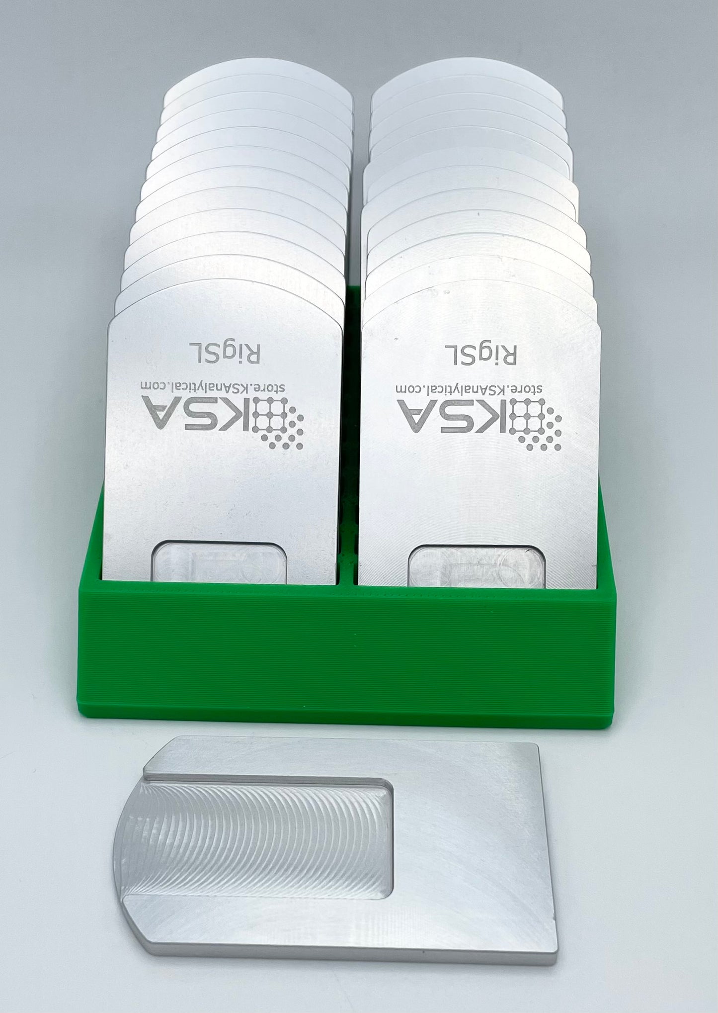 Custom Designed Rigaku Compatible Side Loading Sample Holder - Aluminum